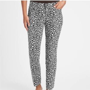 Banana Republic Zebra Print Women's Pants
